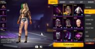 The items available in the store (Image via Garena)